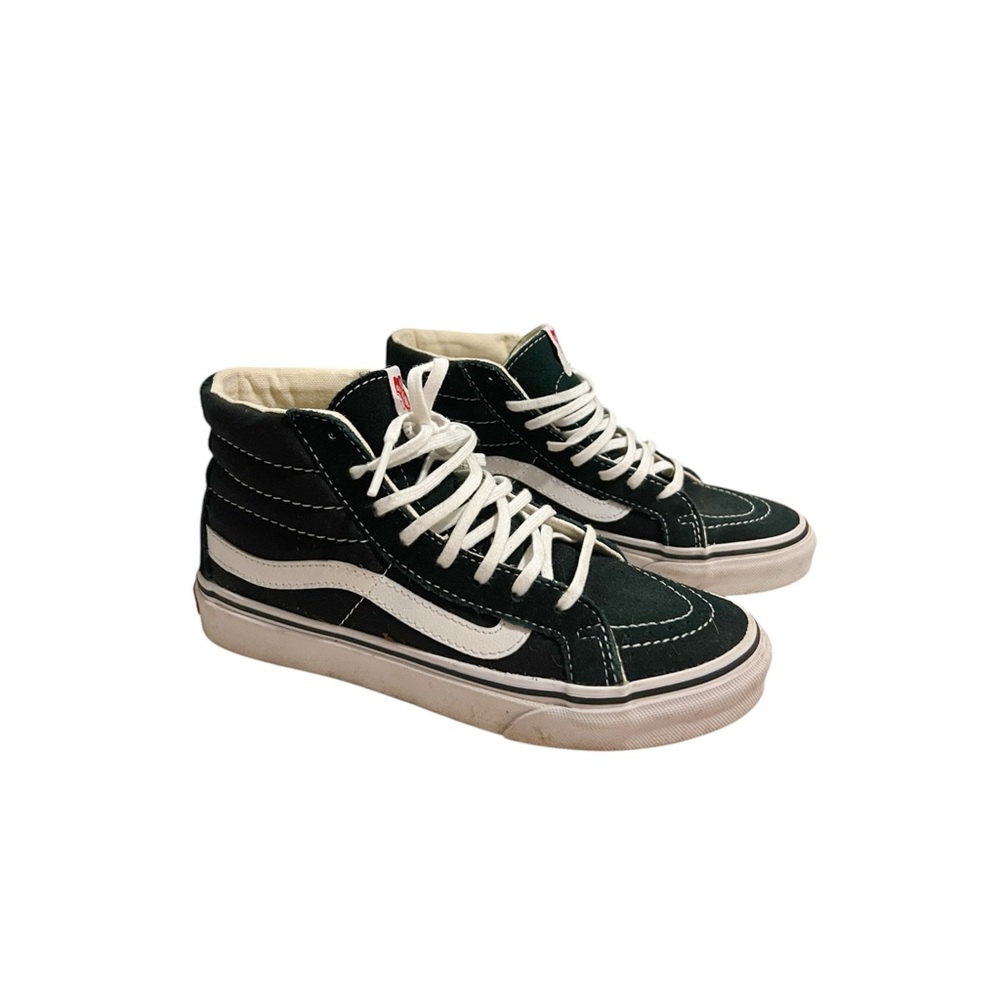 Vans Black and White High-Top Sneakers Classic Style
